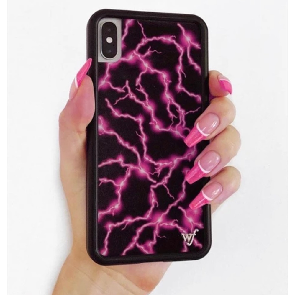 Wildflower Electric Pink iPhone XS Max Case